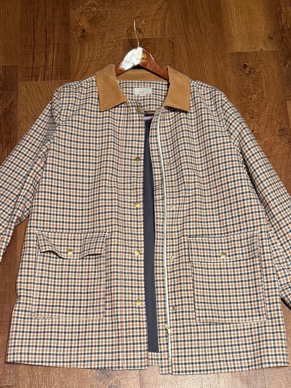 J. Crew Barn Yard Plaid Jacket